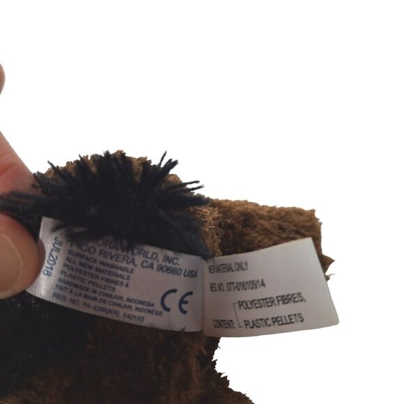 Aurora Brown Clydesdale Horse Plush Stuffed Animal 7" - Picture 8 of 8